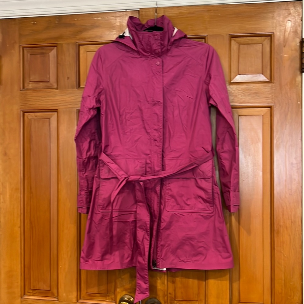 Patagonia Torrentshell Pink Trench Raincoat sz S